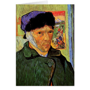 Selbstporträt mit verbundenem Ohr von Vincent van 