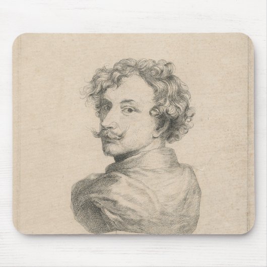 Selbstporträt Mousepad (Vorne)