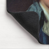 Selbstporträt (Öl auf Leinwand) 2 Mousepad (Ecke)