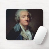 Selbstporträt (Öl auf Leinwand) 2 Mousepad (Mit Mouse)