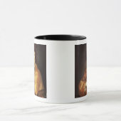 Selbstporträt (Öl auf Leinwand) 4 Tasse (Zentrum)