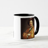 Selbstporträt (Öl auf Leinwand) 4 Tasse (VorderseiteRechts)