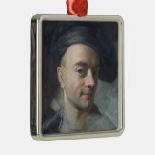 Selbstporträt Ornament Aus Metall (Rechts)