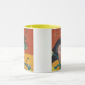 Selbstporträt Paul Gauguins |, 1889 (Öl auf Holz) Tasse (Zentrum)