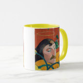 Selbstporträt Paul Gauguins |, 1889 (Öl auf Holz) Tasse (VorderseiteRechts)