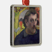 Selbstporträt Paul Gauguins | mit dem gelben Chris Silbernes Ornament (Rechts)
