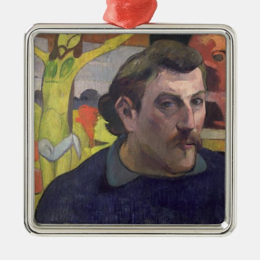 Selbstporträt Paul Gauguins | mit dem gelben Chris Silbernes Ornament (Vorne)