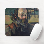 Selbstporträt Pauls Cezanne |, c.1873-76 Mousepad (Mit Mouse)