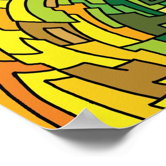 Selbstporträt Poster (Ecke)