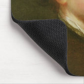 Selbstporträt, schauend über rechter Schulter (Öl Mousepad (Ecke)