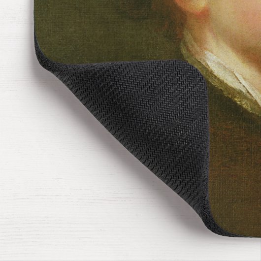 Selbstporträt, schauend über rechter Schulter (Öl Mousepad (Ecke)