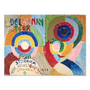 Selbstporträt Umschlag Sonia Delaunay-Terk Fotodruck