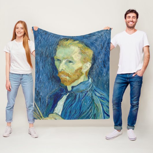 Selbstporträt Vincent Van Gogh 1889 Fleecedecke (Beispiel)
