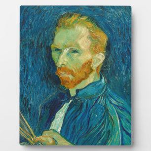 Selbstporträt Vincent van Gogh 1889 Gemälde Fotoplatte