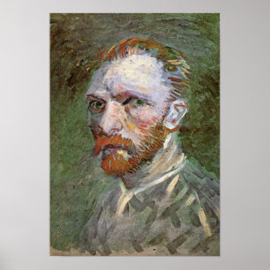 Selbstporträt Vincent van Gogh, Alte Kunst in höch Poster