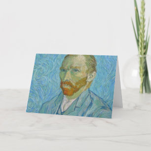 Selbstporträt Vincent Van Gogh Karte
