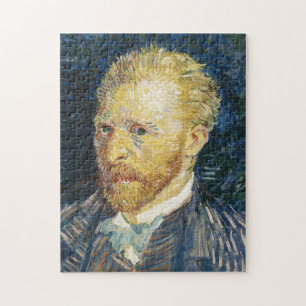 Selbstporträt-Vincent van Gogh-Kunstmalerei Puzzle