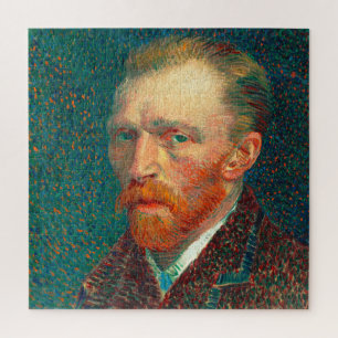 Selbstporträt Vincent Van Gogh mit Anzug Fine Art Puzzle