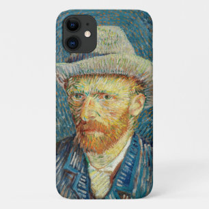 Selbstporträt Vincent Van Gogh mit grauem Filzhut Case-Mate iPhone Hülle