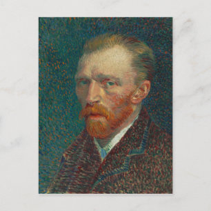 Selbstporträt Vincent Van Gogh Postkarte