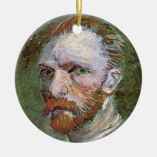 Selbstporträt Vincent van Gogh, Vintage-Fine-Art-D Keramik Ornament