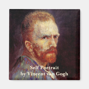 Selbstporträt Vincent van Gogh, Vintage-Fine-Art Magnet