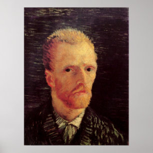 Selbstporträt Vincent van Gogh, Vintage-Fine-Art Poster