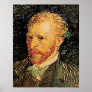 Selbstporträt Vincent van Gogh, Vintage-Fine-Art Poster