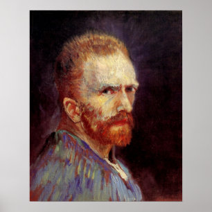 Selbstporträt Vincent van Gogh, Vintage-Fine-Art Poster