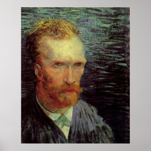 Selbstporträt Vincent van Gogh, Vintage-Fine-Art Poster