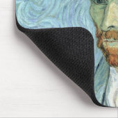 Selbstporträt Vincent van Goghs |, 1889 Mousepad (Ecke)