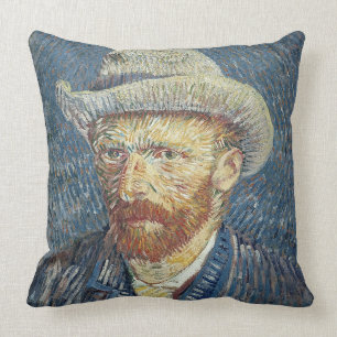 Selbstporträt Vincent van Goghs   mit geglaubtem Kissen