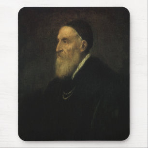 Selbstporträt von Tizian, Vintage-Renaissance-Kuns Mousepad