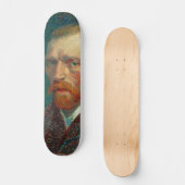 Selbstporträt von Vincent van Gogh (1887) Skateboard (Vorderseite)
