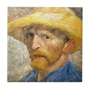 Selbstporträt von Vincent Van Gogh Fliese