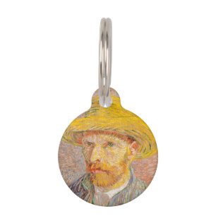 Selbstporträt von Vincent Van Gogh, impressionisti Haustiermarke