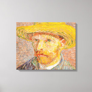 Selbstporträt von Vincent Van Gogh, impressionisti Leinwanddruck