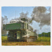 SELBSTPROPELLED HOWITZER - M109 Paladin Fleecedecke (Vorderseite (Horizontal))