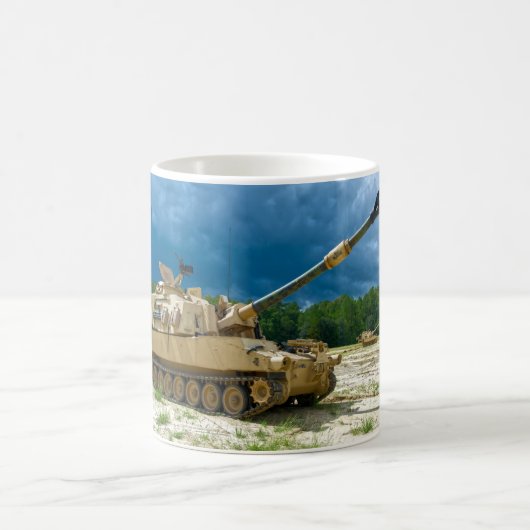 SELBSTPROPELLED HOWITZER - M109 Paladin Kaffeetasse (Mittel)