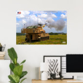 SELBSTPROPELLED HOWITZER - M109 Paladin Poster (Heimbüro)
