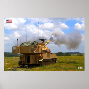 SELBSTPROPELLED HOWITZER - M109 Paladin Poster