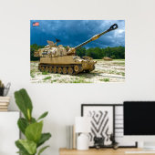 SELBSTPROPELLED HOWITZER - M109 Paladin Poster (Heimbüro)