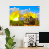 SELBSTPROPELLED HOWITZER - M109 Paladin Poster (Heimbüro)