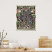 Selbstreinigung (Reise im Auge einer Schüssel) Poster (Küche)