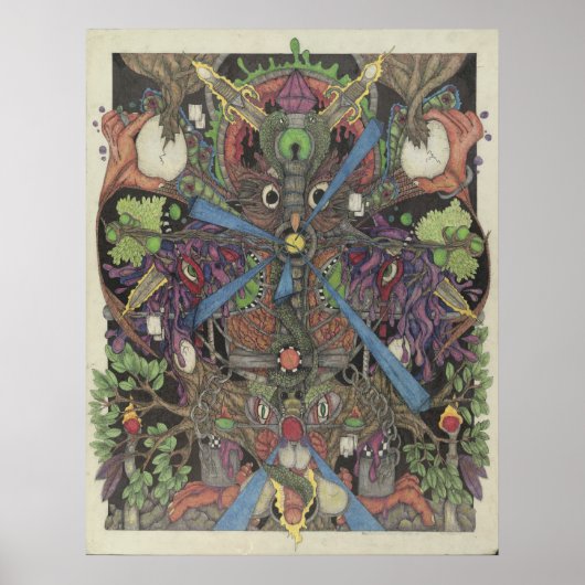 Selbstreinigung (Reise im Auge einer Schüssel) Poster (Vorne)