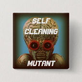 Selbstreinigungs-Mutant Button (Vorderseite)
