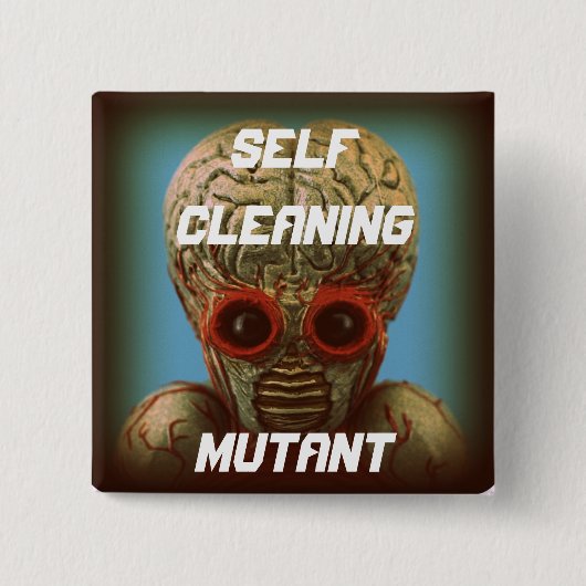 Selbstreinigungs-Mutant Button (Vorderseite)
