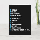 SELBSTRESPEKT - Motivierend Karte (Vorderseite)