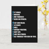 SELBSTRESPEKT - Motivierend Karte (Gelbe Blume)