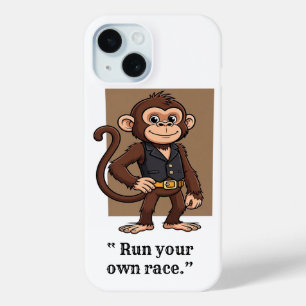 Selbstsichere Affen– Einfache Lifest iPhone / iPad Case-Mate iPhone Hülle